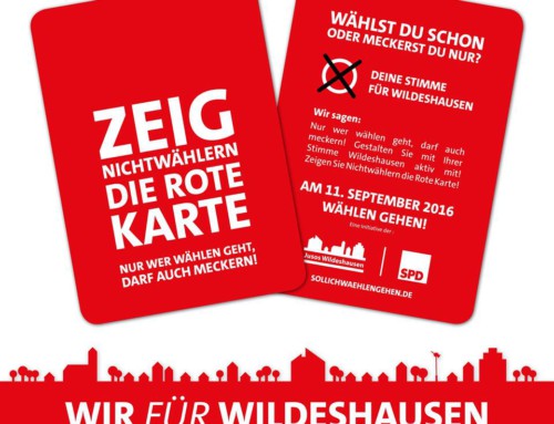 Wählst du schon oder meckerst du nur?