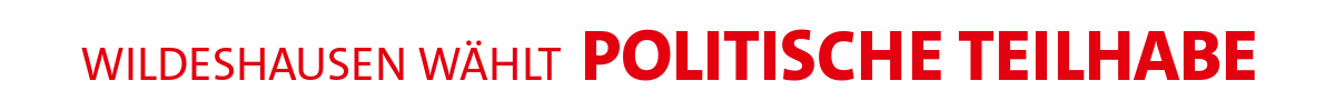 Wildeshausen wählt POLITISCHE TEILHABE