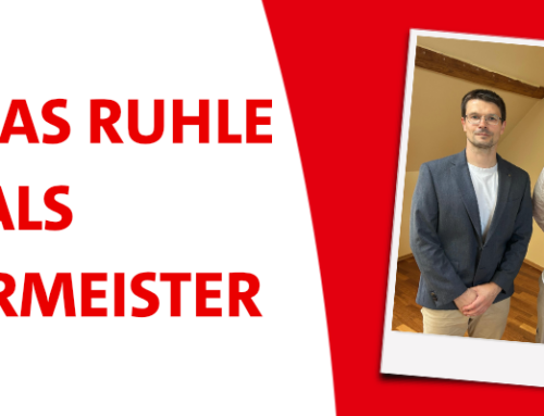 SPD-Vorstand unterstützt Matthias Ruhle als Bürgermeisterkandidaten